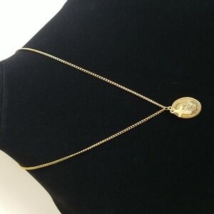 New Gold St Anthony Cross Necklace